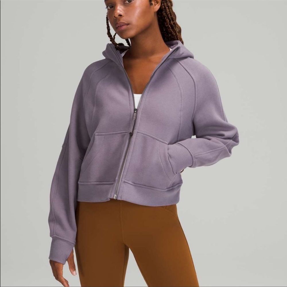 NWOT Lululemon Oversized Scuba 1/2 Scuba Dusky Lavender